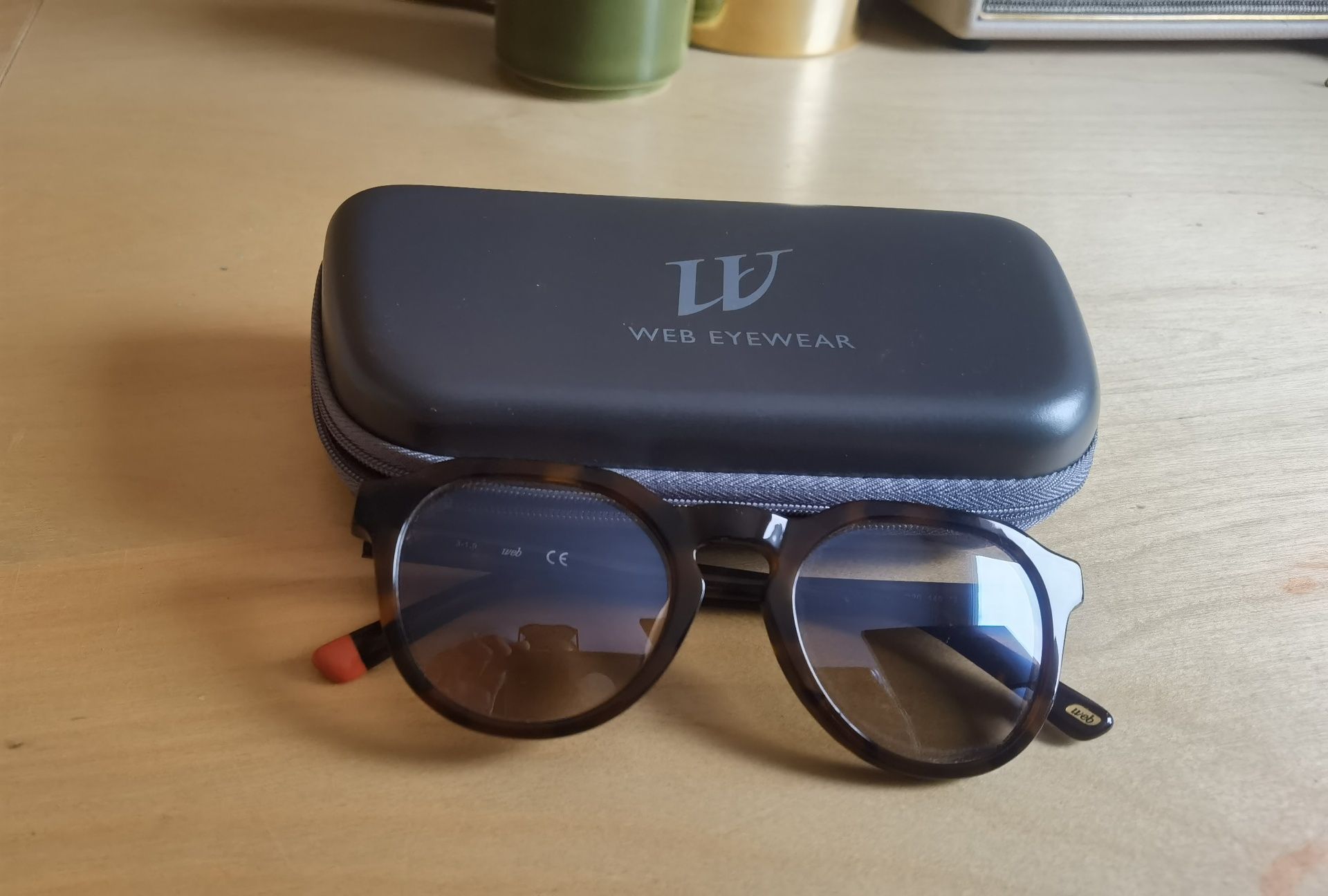 Слънчеви очила Web нови с етикет диоптрични рамки