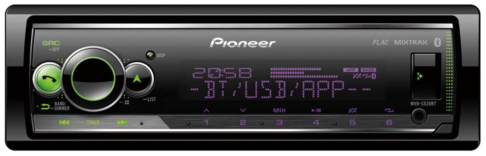 Pioneer MVH-S520BT в гаранция- pioneer smart sync -bluetooth-usb