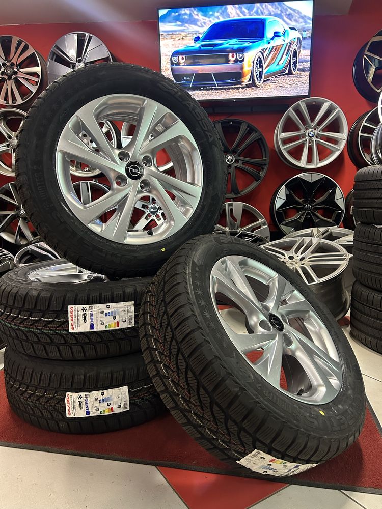 Джанти 4x108 17 цола с Зимни Гуми за Opel Mokka Peugeot 2008