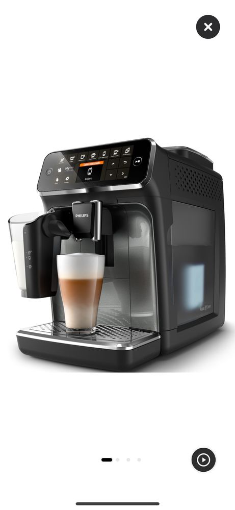 Espressor automat Philips seria 4300, 8 tipuri cafea