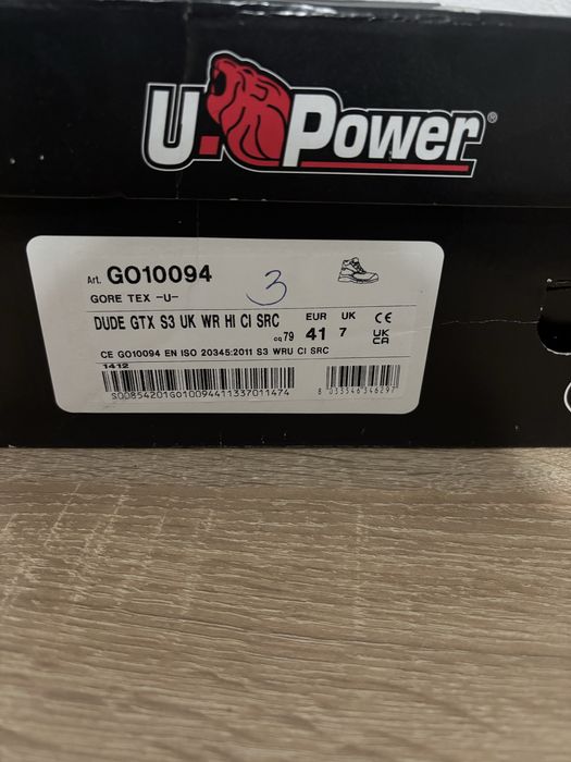 Мъжки работни обувки U : Power GORE-TEX