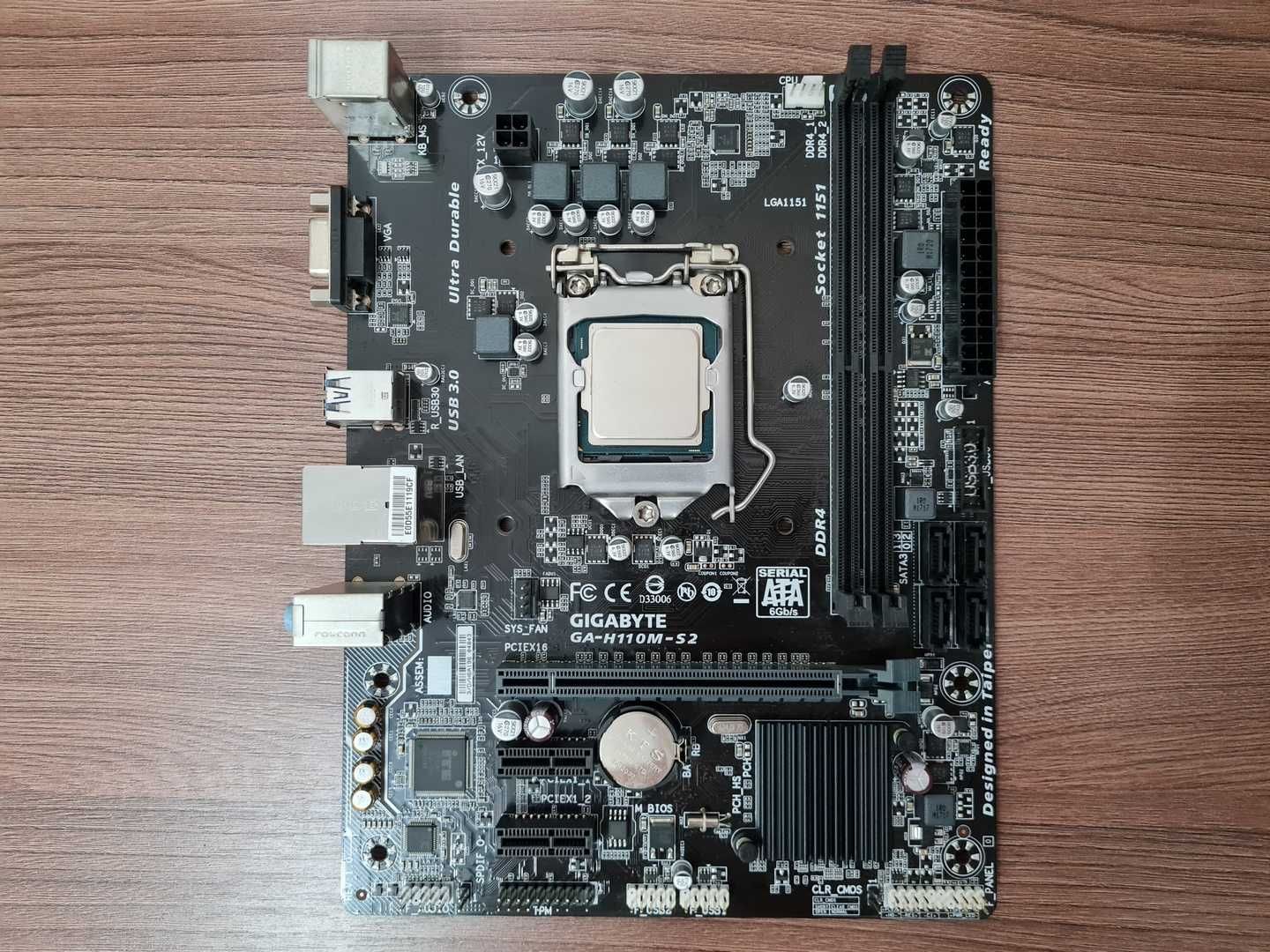 GIGABYTE GA-H110M-S2 (rev. 1.0) сокет 1151