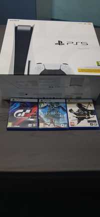 Конзола PlayStation 5 + 3 игри