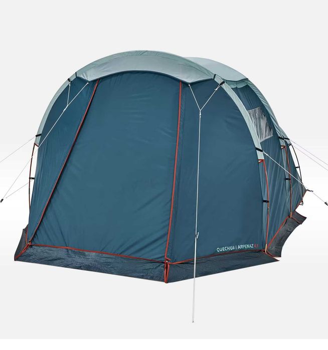 палатка Arpenaz 4.1, 4-местна, спално и просторното преддверие