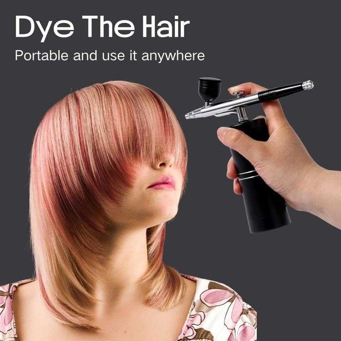 Kit Airbrush+compresor portabil, acc inclus, 32PSI, REDUS de la 270RON