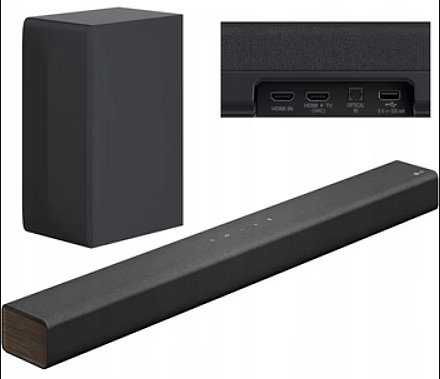 SoundBar LG  S40Q 300W Bluetooth, Subwoofer wireless