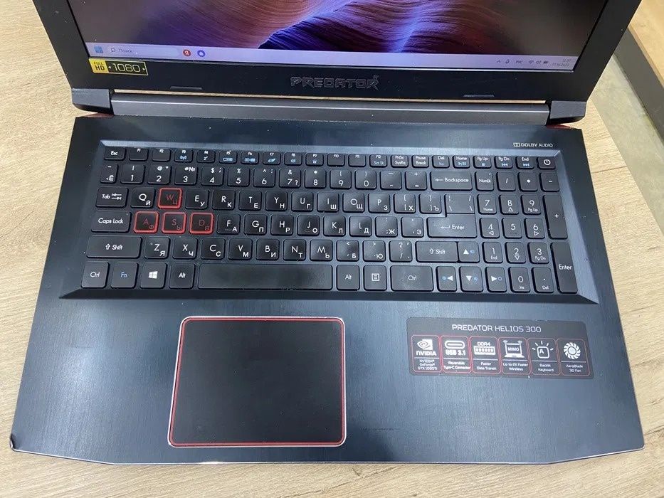 Игровой ноутбук Acer Predator Core i7/GTX1060