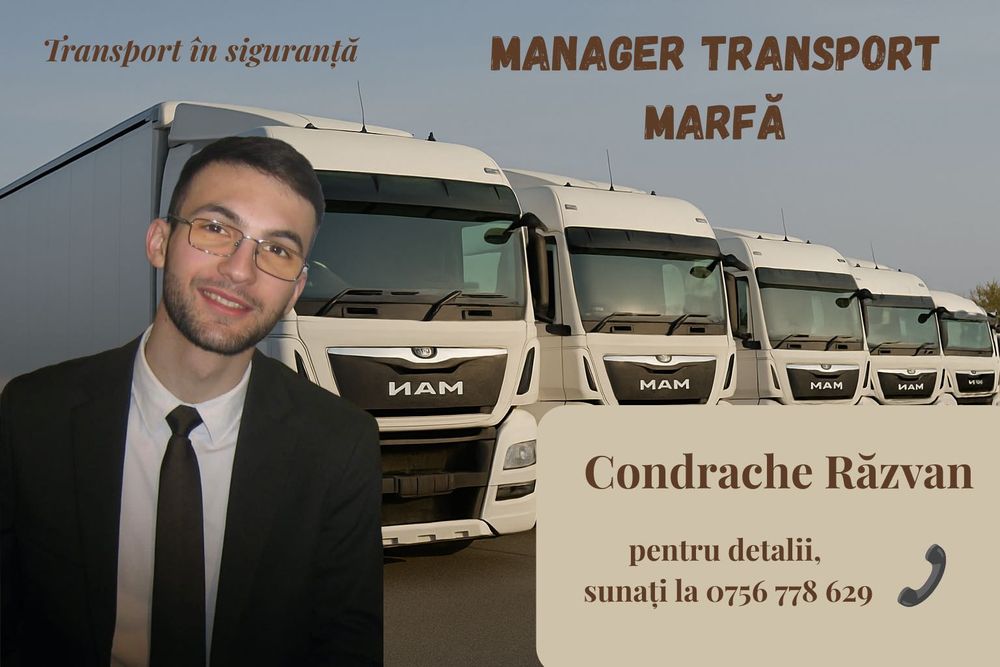Manager de transport marfă