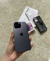 iPhone 14 Pro Max 256 GB Deep Purple 89% Neverlocked Full Box