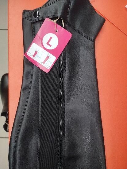 Jambiere 500 echitație Negru Adulţi - L - produs resigilat Decathlon