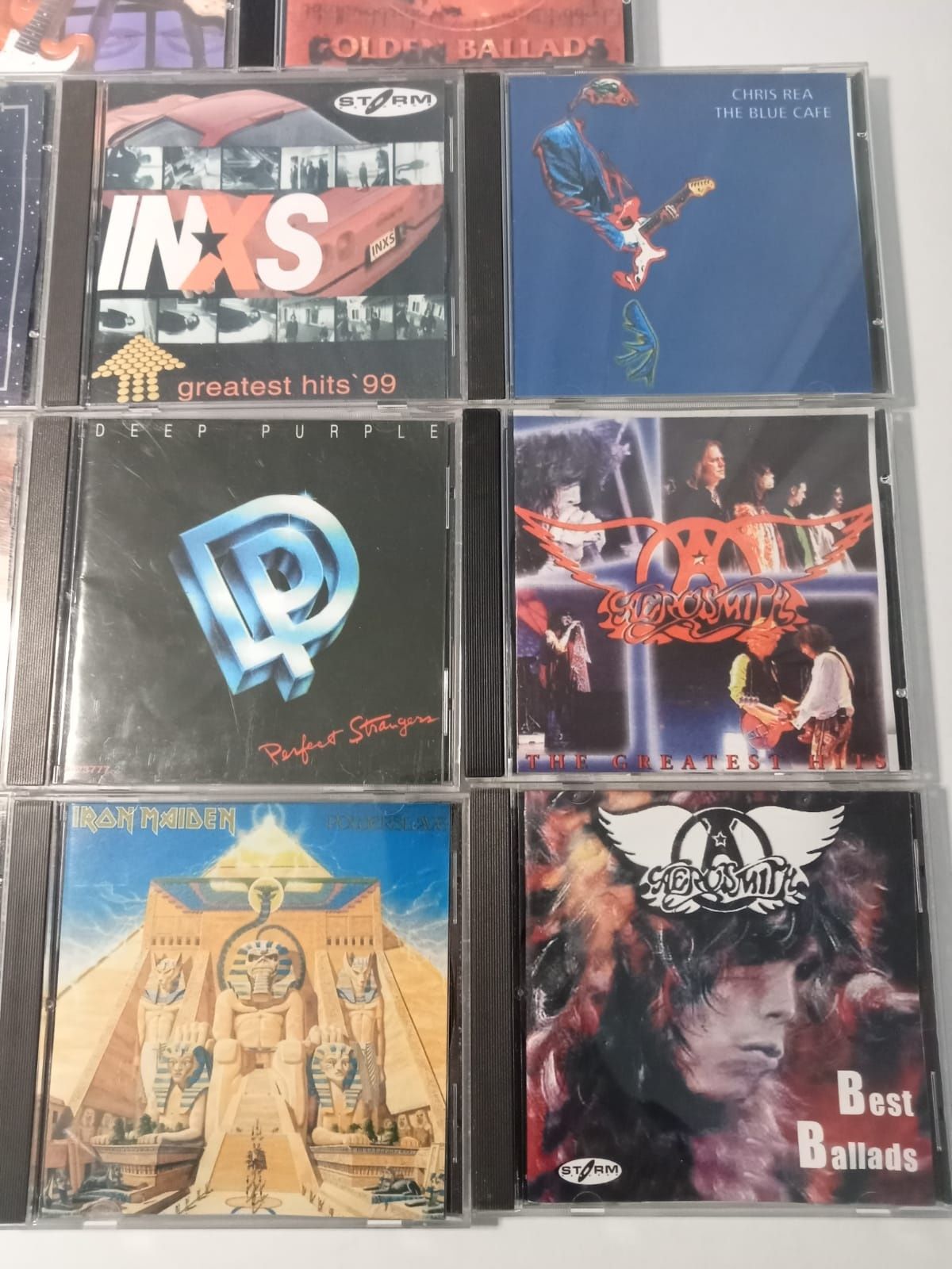 CD-uri vechi Rock, Pop anii 90,Led Zeppelin, U2, Aerosmith,Iron Maiden