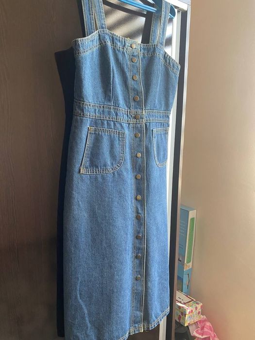 Сарафан джинсовая