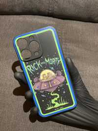 Ново! Rick and Morty кейсове Iphone 13 Pro/14 Pro