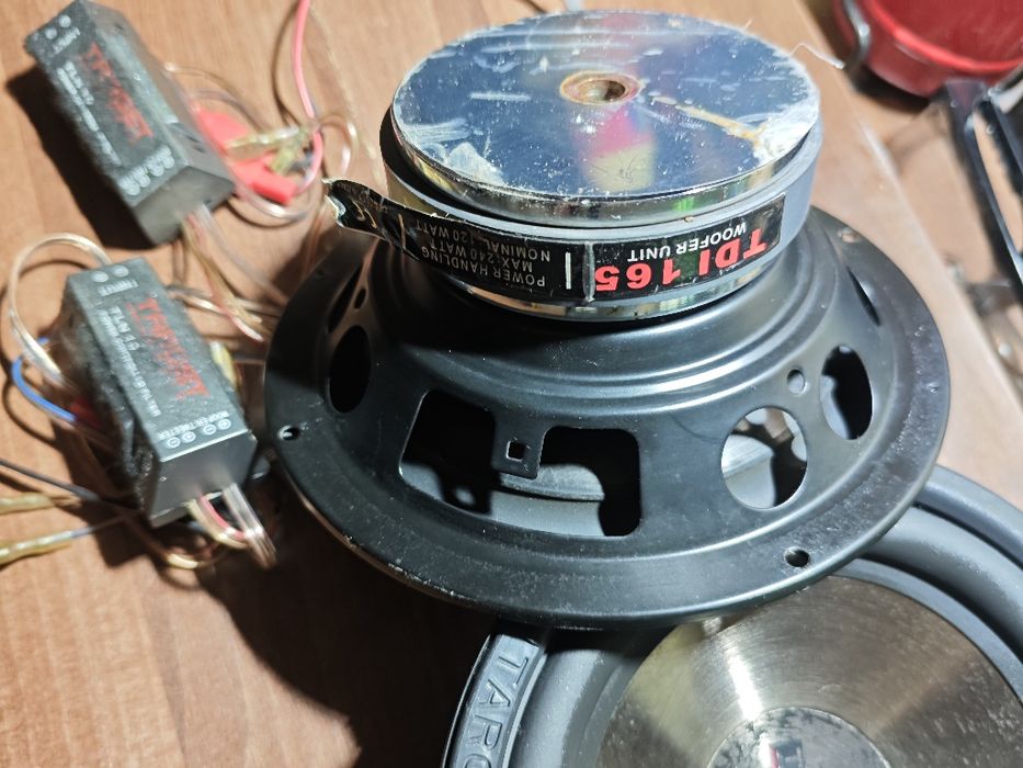 2 Target audio 6.5 инча 165мм + 2 филтъра за тях