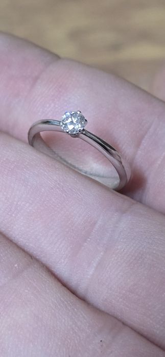 Inel aur 18 k Rabat okazie rară