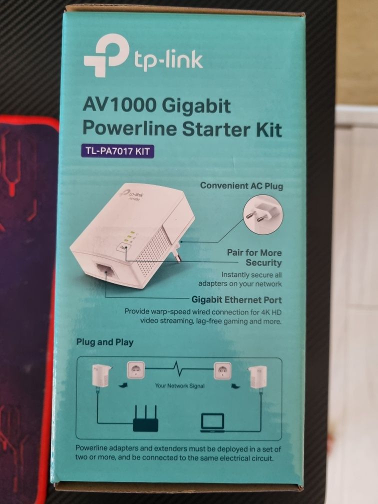 Gigabit powerline Av1000 gigabit