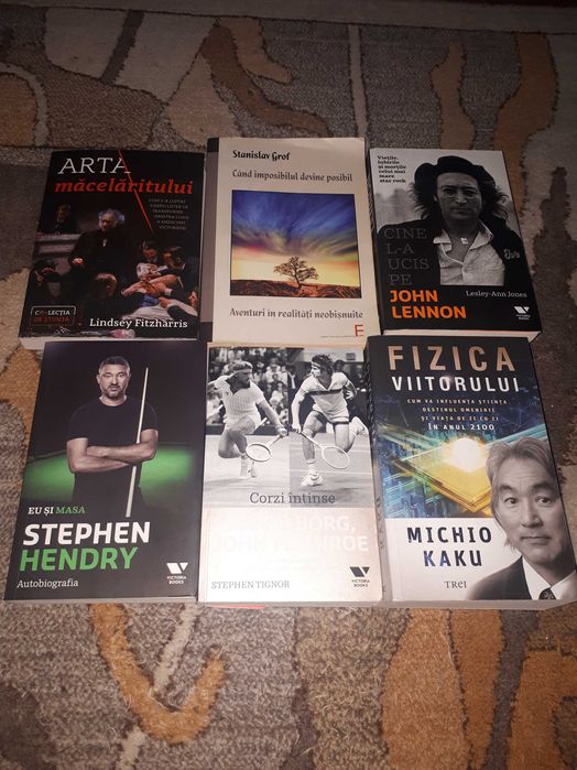 Carti biografice la 20 lei buc.