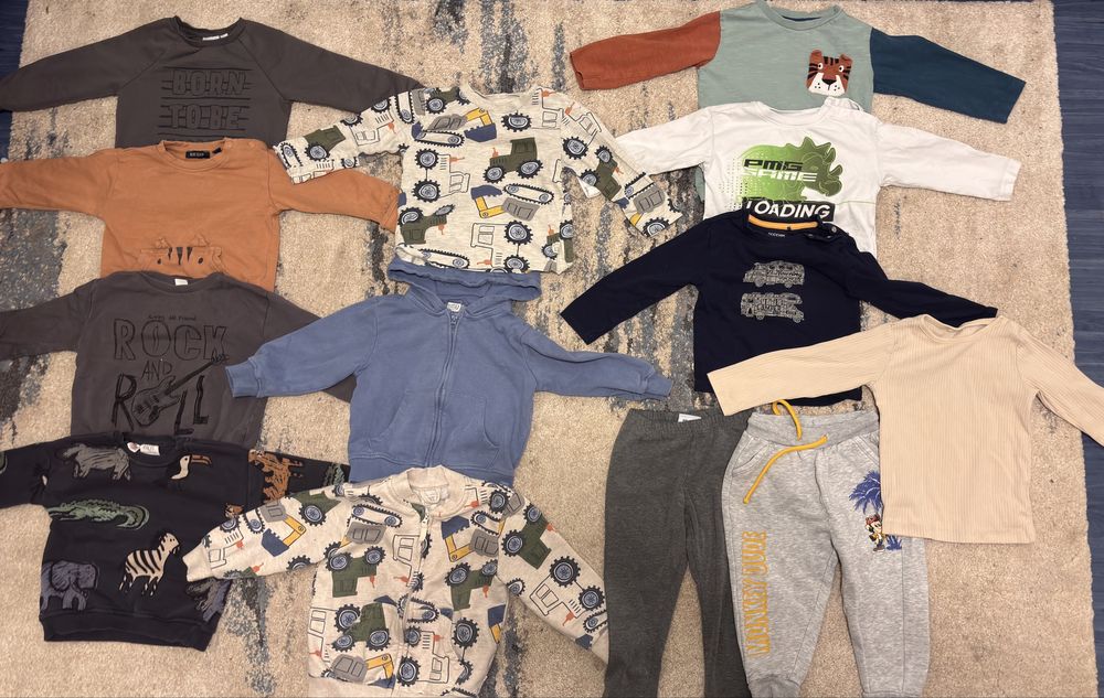 Преходни дрешки момче лот 86-92