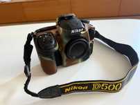 Nikon D500 Като нов. Тяло+обективи, 17хиляди кадъра