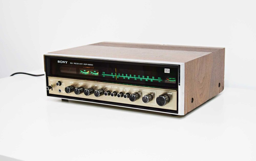 Amplituner Sony SQR-6650, amplificator, Quadraphonic Receiver