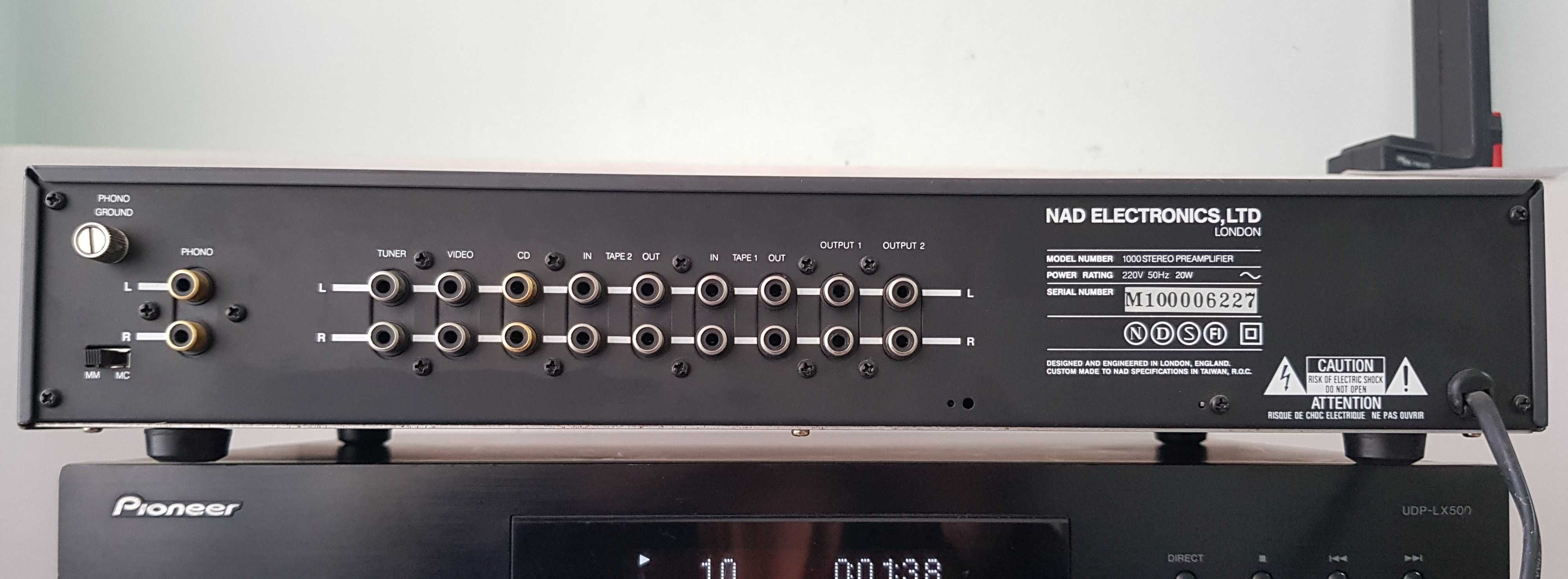 NAD 1000 preamplificator colectie muzica film