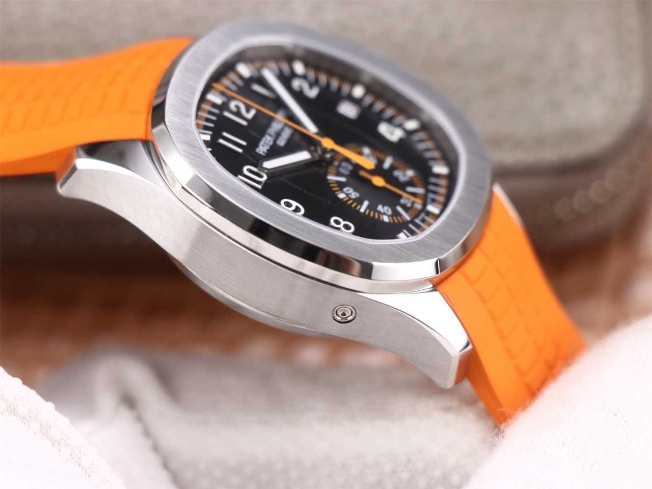 Patek Philippe Aquanaut Chrono оранжево/ 2
