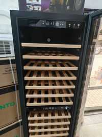Хладилник за вино Plenti Wine Case 450 L  2 климатични зони черен/хром