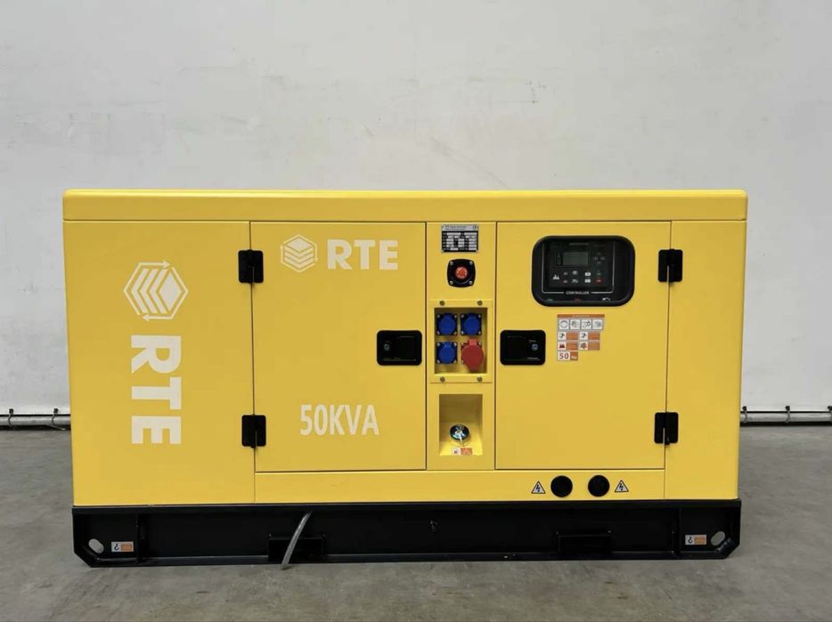 Чисто нов! Дизелов трифазен генератор за ток RTE 50kVA 50kw