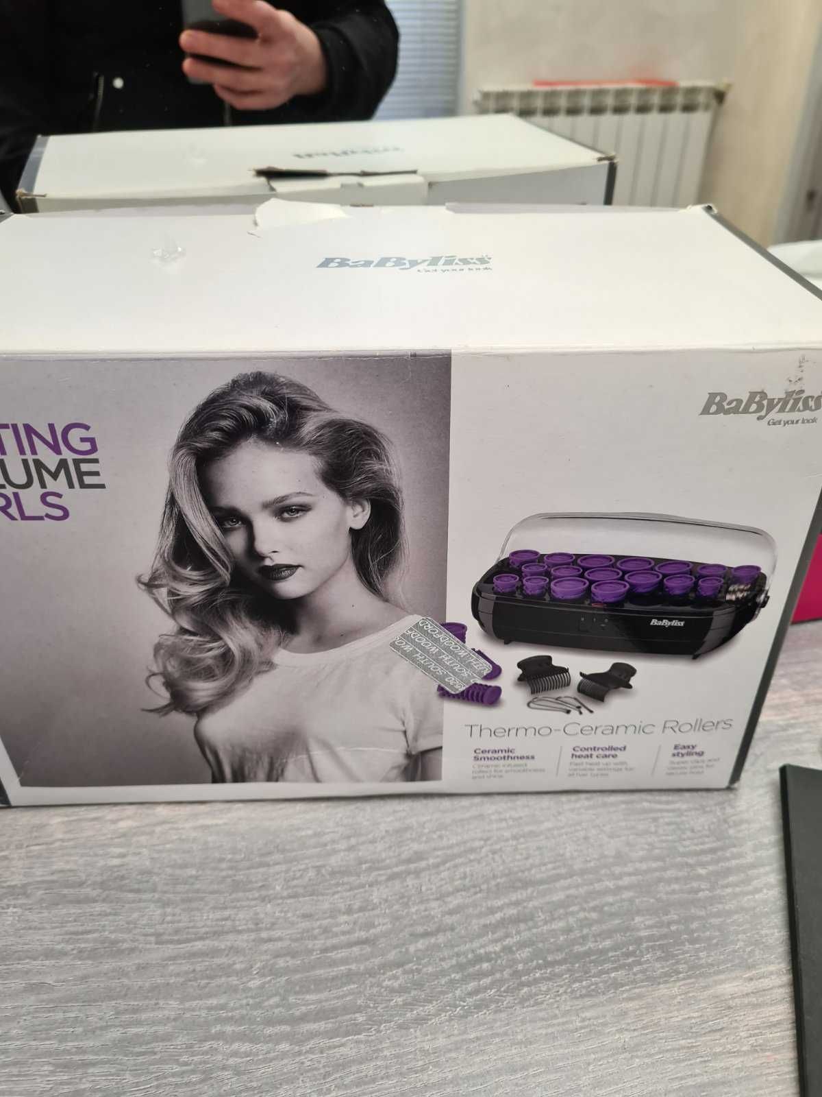 Електрически керамични ролки за коса 20 броя BabyLiss + акесоари