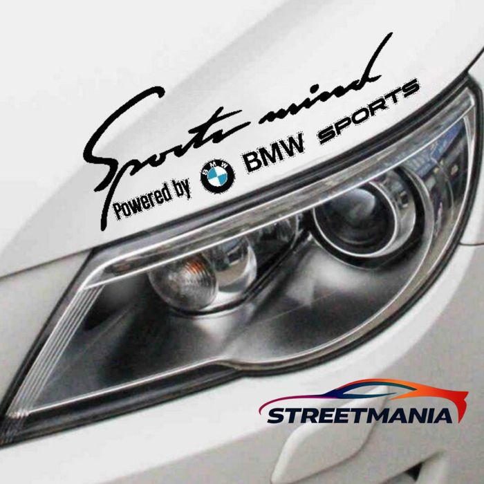 Стикери за предни фарове BMW – спортна визия, тунинг