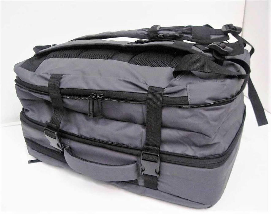 Rucsac negru extensibil