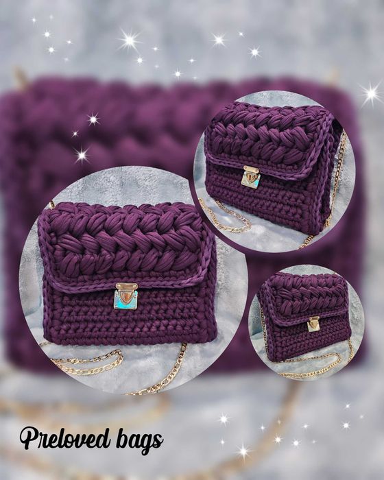 Ръчно плетена чанта