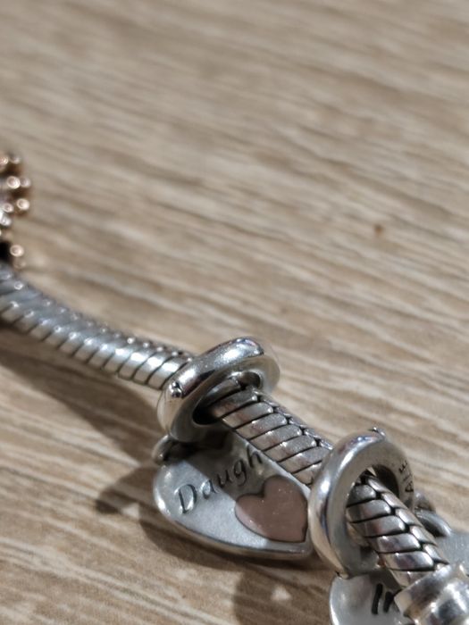 Pandora талисман за гривна ,,майка и дъщеря " и слонче