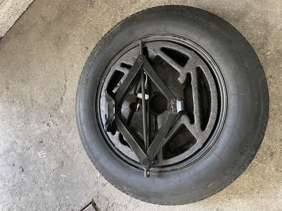 Патерица/Резервна гума БМВ Х5 Е70, 5х120, T 155/90 R18