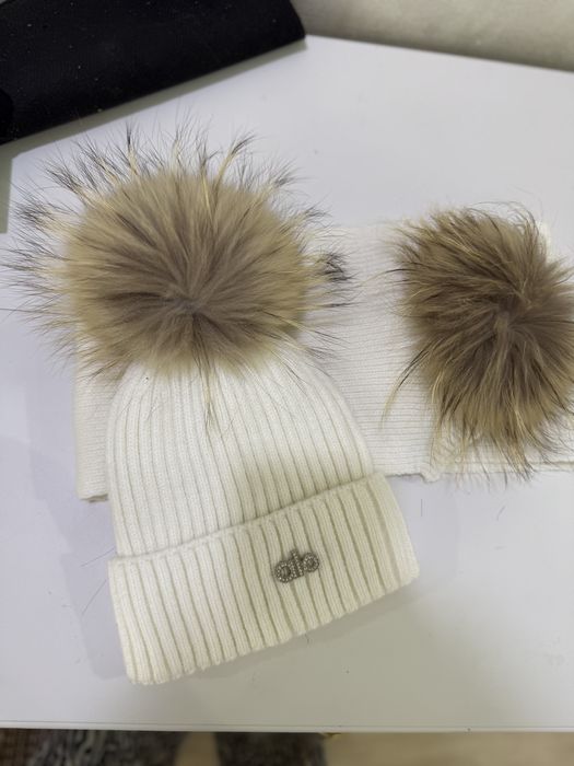 Шапка+с шарфиком