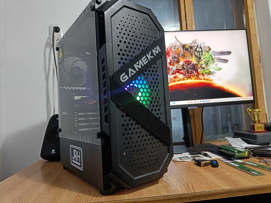 Unitate PC Gaming Ryzen 5 3400G 4.2Ghz/16GB DDR4/RX480 8GB GDDR5/SSD
