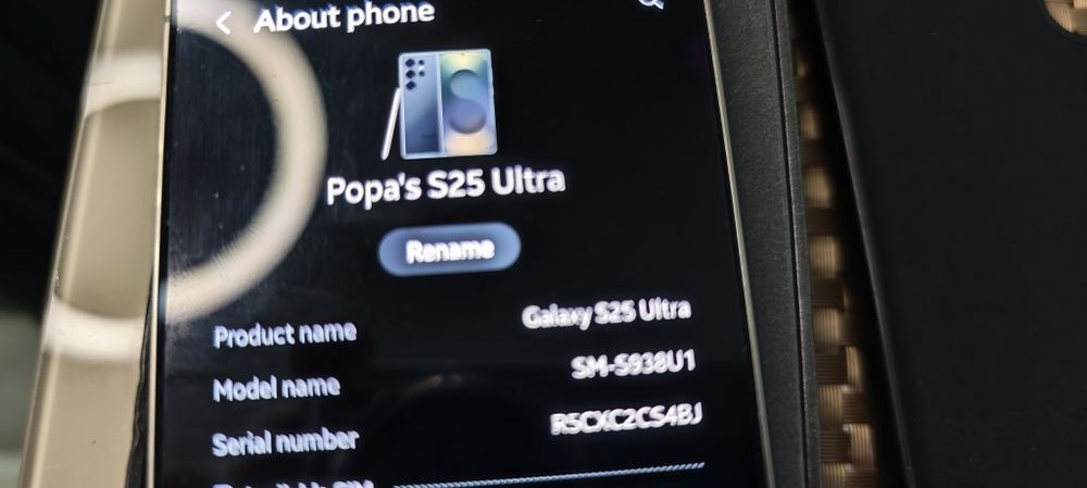 Samsung Galaxy s 25 ultra 512 GB.