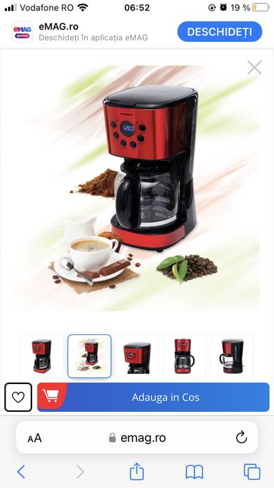 Cafetiera digitala Heinner