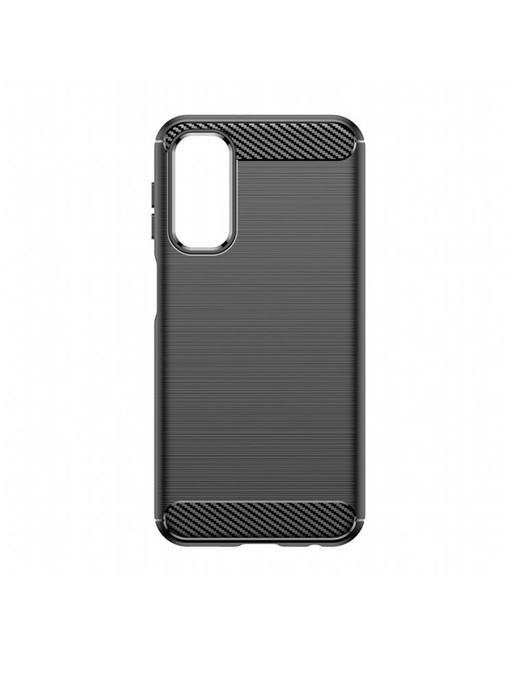 Samsung S23/S24/S25/PLUS/ULTRA - Husa Silicon Insertie Carbon Neagra