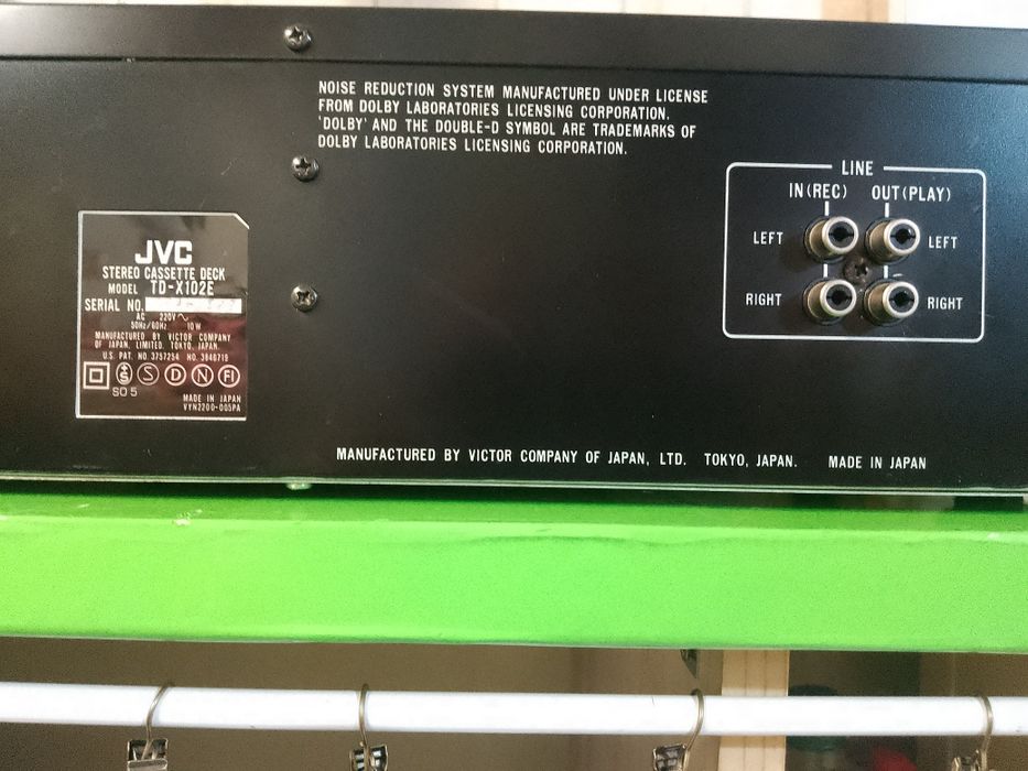 Deck casetofon vintage JVC .