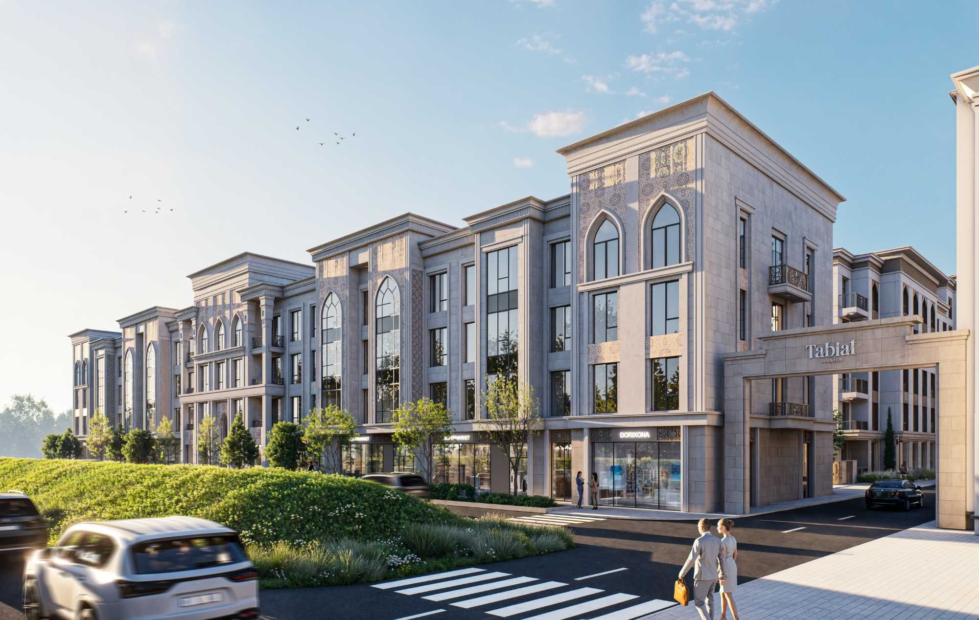 Tabiat Residence 4к квартира 119м2.Ташкент,М.Улугбекский р-н,Геофизика