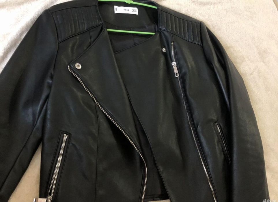 Оригинал куртка косуха Mango