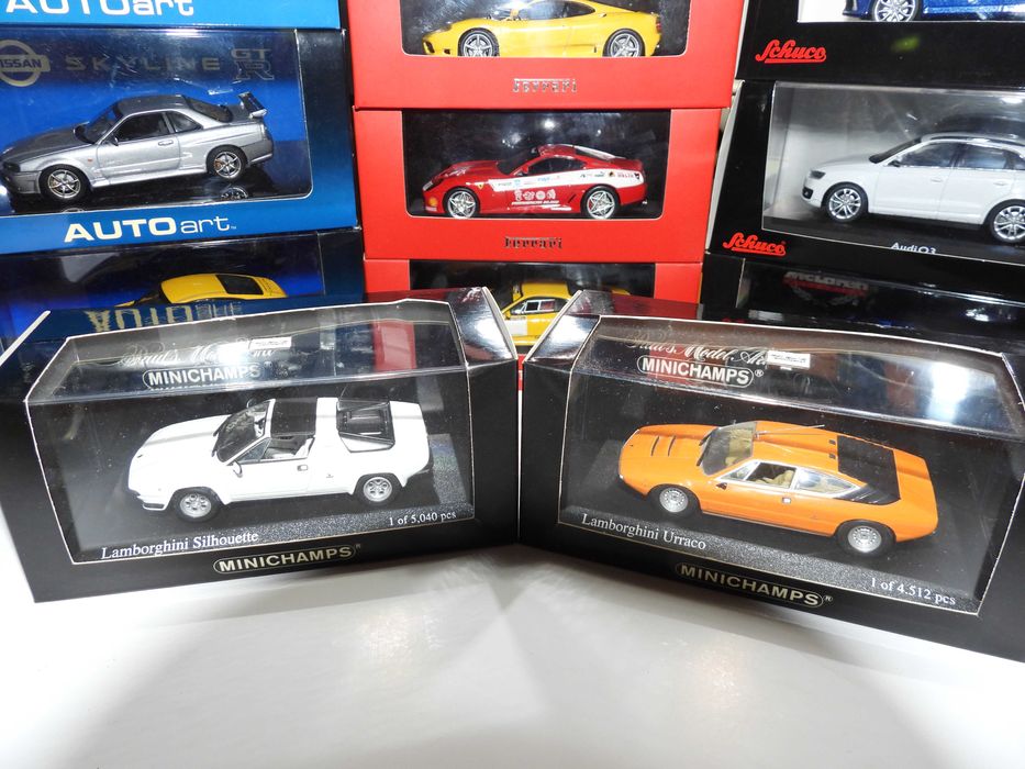 Lamborghini 1/43 Minichamps, Autoart, Kyosho, ixo