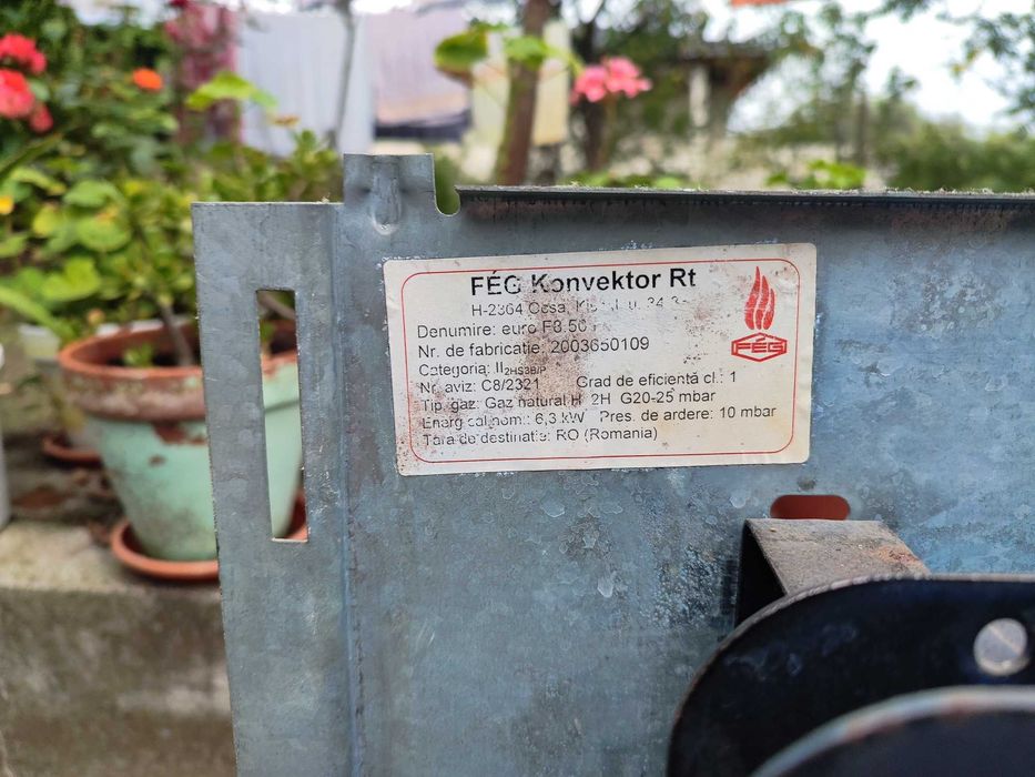 soba convector pe gaz