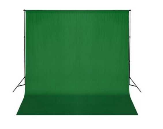 Set trepied pentru greenscreen, suport 2 x 3m cu pânză inclusă