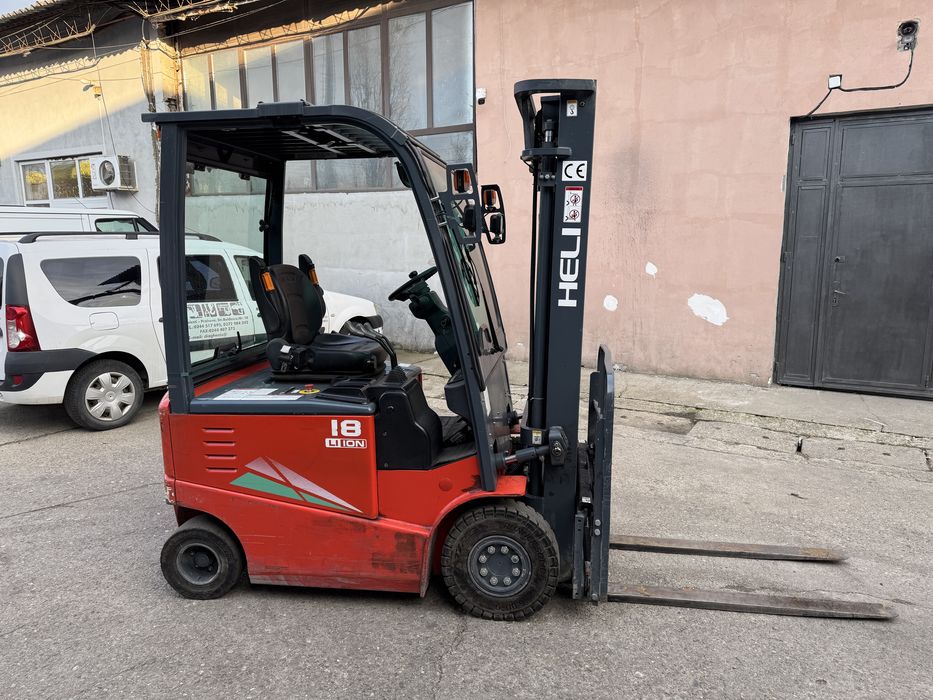 Stivuitor Electric 1.8t Li-Ion, 2021, Duplex, AUTORIZAT ISCIR