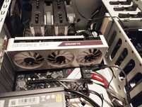 Vand placa video nVidia Gigabyte VISION OC RTX 3070, ca noua, la cutie