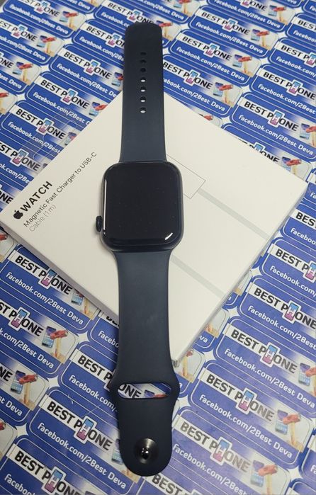 Apple Watch Seria 9 45mm ca nou 99% Baterie 6Luni Garantie Magazin
