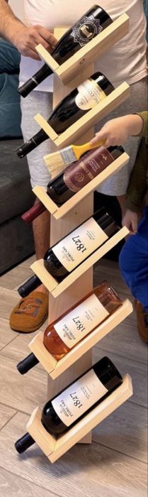 Suport pentru 6 sticle de vin