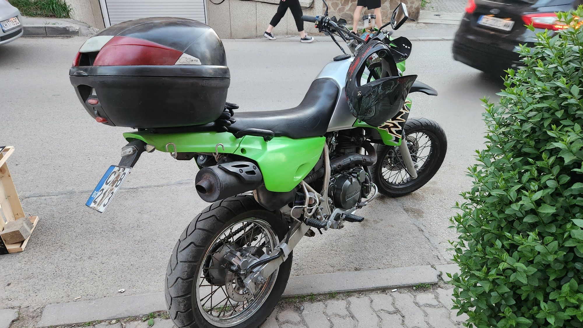 Kawasaki klr 650 super MOTO бартер